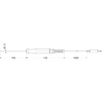 Gtf 175/1.6 Tauchfühler -70 bis 200 °c Fühler-Typ Pt1000 - Greisinger von GREISINGER