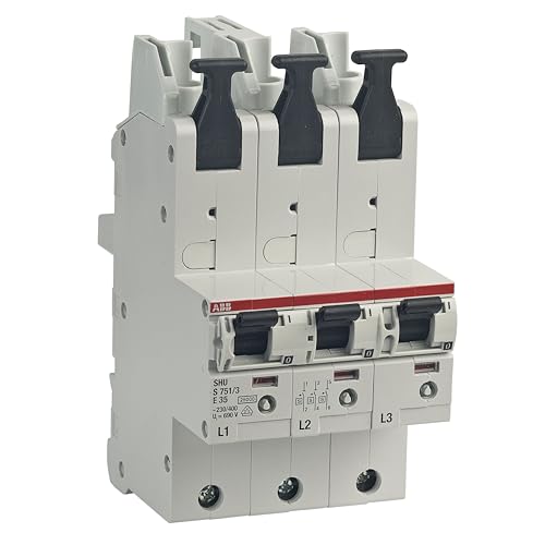 SLS-Schalter ABB S751/3-E35 selektiver Hauptsicherungsautomat SHU 35A 3x 1-polig mit Stecktechnik von GRENDA-HAMMER