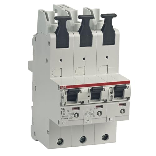 SLS-Schalter ABB S751/3-E50 selektiver Hauptsicherungsautomat SHU 50A 3x 1-polig mit Stecktechnik SLS-Schalter ABB S751/3-E50 selektiver Hauptsicherungsautomat SHU 50A 3x 1-polig mit Stecktechnik von GRENDA-HAMMER