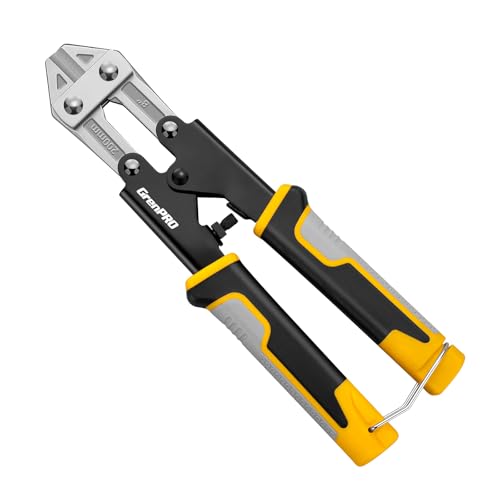 GRENPRO Drahtschneider, robust, 20,3 cm, Mini-Bolzenschneider und kleine Drahtkabelschneider, Drahtschneider zum Basteln, Drahtschneiderzange mit weichem Anti-Rutsch-Griff von GRENPRO