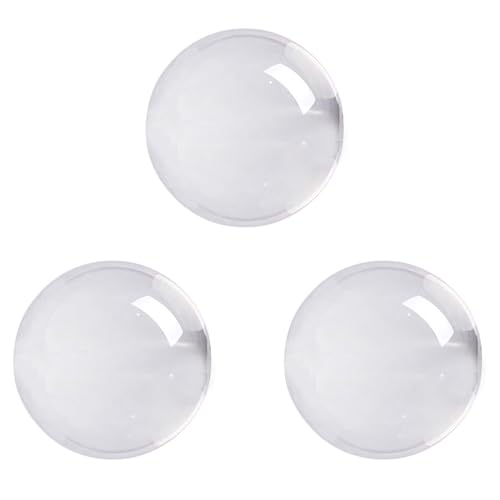 GREOHNMPAW 3X Transparente Farbe Glas Kristall Fotografie Requisiten Ball 40Mm GREOHNMPAW 3X Transparente Farbe Glas Kristall Fotografie Requisiten Ball 40Mm von GREOHNMPAW