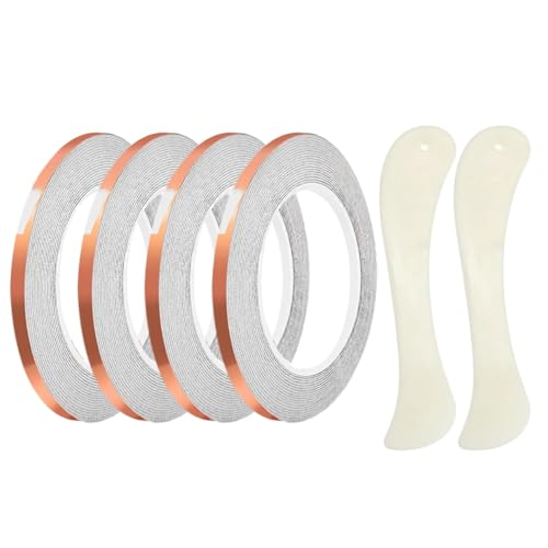 GREOHNMPAW 7/32 Kupferfolienband für Buntglas und Kunsthandwerk, zum Löten Von Buntglas, Buntglaszubehör GREOHNMPAW 7/32 Kupferfolienband für Buntglas und Kunsthandwerk, zum Löten Von Buntglas, Buntglaszubehör von GREOHNMPAW