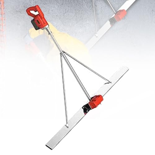 Power-Estrich-Betonbearbeitungsgerät, Betonestrich-Vibrationssatz mit 1 batteriebetriebenem, 6000 U/min/min 150-cm-Klinge, elektrischer, kabelloser Estrich-Zement-Oberflächenglätter, 1,5 m Power-Estrich-Betonbearbeitungsgerät, Betonestrich-Vibrationssatz mit 1 batteriebetriebenem, 6000 U/min/min 150-cm-Klinge, elektrischer, kabelloser Estrich-Zement-Oberflächenglätter, 1,5 m von GRERTX