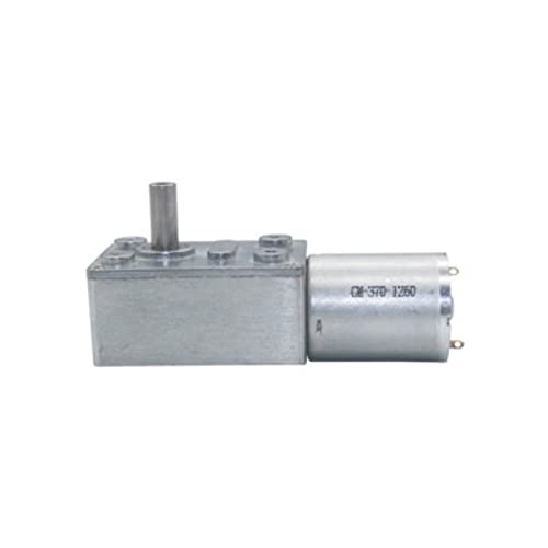 GRESIK Reduktionsmotor Gang 6 Volt Motor JGY370. Elektrischer Wischer 6V-Motor mit hohem Drehmoment DC-Schneckengetriebemotor mit hohem Drehmoment rotierend variabel (Color : 6V, Size : 90rpm) von GRESIK