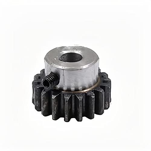 Stufengehrung 1 Stück 1,5 Modul Stirnradgetriebe Zahnstange Ritzel Bohrung 8 mm 10 mm 12 mm gerade Zähne Zahnrad 18 T 18 Zähne 1,5 m 45 Stahlgetriebe CNC-Getriebe Stirnfase ( Color : 8mm bore keaway 3 von GRESIK