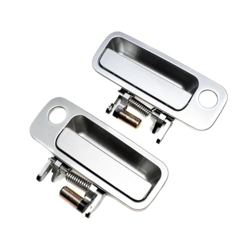 GRFIT Auto Türgriff Abdeckung Auto Außerhalb Äußere Türgriff Silber 69220-AA010 69210-AA010 Für 1997 1998 1999 2000-2001 Für Für Camry 69230-AA010 69240-AA010 (Color : Front Left and Right) von GRFIT