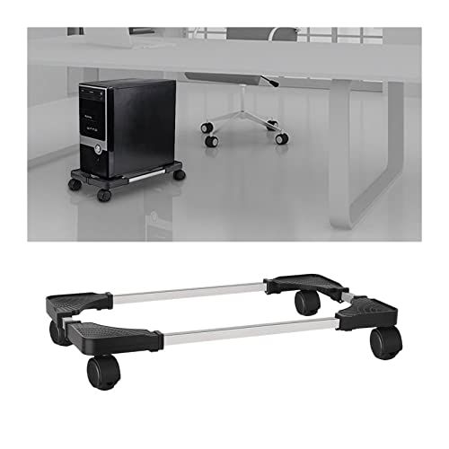 GRFIT CPU-Halterung Mobiler PC-Tower-Halter, Verstellbarer CPU-Ständerwagen mit 4 Universalrollen, CPU-Rollständer, PC-Ständer for Desktop-PC-Gehäuse GRFIT CPU-Halterung Mobiler PC-Tower-Halter, Verstellbarer CPU-Ständerwagen mit 4 Universalrollen, CPU-Rollständer, PC-Ständer for Desktop-PC-Gehäuse von GRFIT