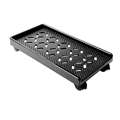 GRFIT CPU-Ständer 1 stück Mobile. Zentralprozessor Stand Pc. Turmständer mit Rädern Fallhalter for die meisten Spiele Pc, Drucker, unter Schreibtisch Pc. Halter Computer-Tower-Ständer von GRFIT