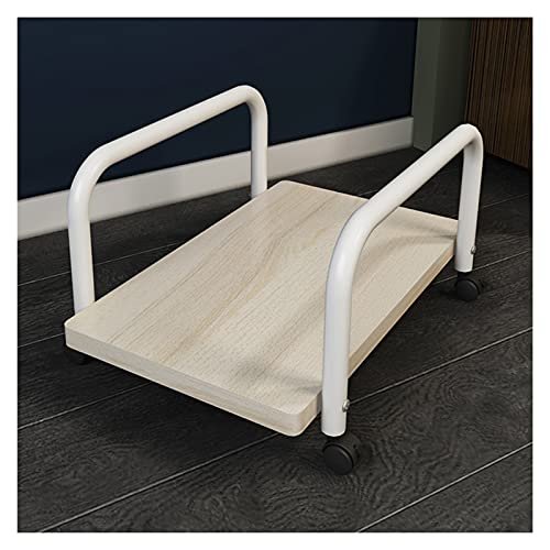 GRFIT CPU Ständer CPU-Stand-PC-Warenkorb, CPU-Stand-Mobile Desktop-Turm-PC-Bodenständer Rolling Caster-Räder mit 4 Caster-Rädern (3 Farben) PC Ständer (Color : Primary Color) von GRFIT