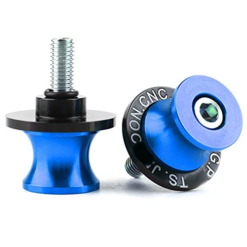 GRFIT Rahmenschieber Für B-MW F800R 2009 2010 2011 2012 2013 2014 2015 2016 Motorrad 8M Schwingenschieber Spulen Paddock Stand Spulen Bob Teil (Color : Blu) von GRFIT