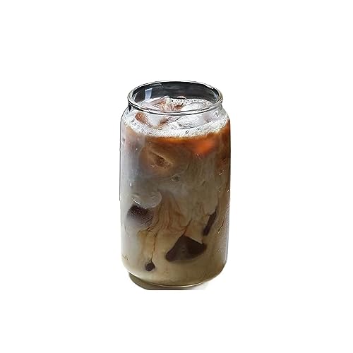 Kaffeetasse 1pc Kaffee Becher Glas Tasse Mit Deckel Transparent Kaffee Tee Milch Saft Kalten Trinkbecher Küche Zubehör Porzellantasse Kaffeetasse 1pc Kaffee Becher Glas Tasse Mit Deckel Transparent Kaffee Tee Milch Saft Kalten Trinkbecher Küche Zubehör Porzellantasse von GRFIT