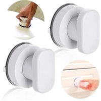 2 Stück Tür mit Saugnapfgriff Glastürgriff, starker Saugnapf für Badezimmertürgriff 2 Stück Tür mit Saugnapfgriff Glastürgriff, starker Saugnapf für Badezimmertürgriff von GRID COOL