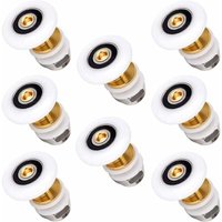 23 mm Duschtürrollen Duschkabinenrollen Schiebetürrollen Ersatzteile Duschkabine Glastürrolle 8er-Pack Ersatz-Duschtürrollen Duschkabinenrollen 23 mm Duschtürrollen Duschkabinenrollen Schiebetürrollen Ersatzteile Duschkabine Glastürrolle 8er-Pack Ersatz-Duschtürrollen Duschkabinenrollen von GRID COOL