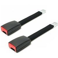 2x Kfz Universal Verstellbare Auto Sicherheitsgurt Verlängerung Sicherheitsgurt Verlängerungsschnalle 25cm von GRID COOL