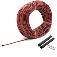 φ3mm 12K 33Ω Kohlefaser-Heizdraht 200℃ Hochtemperatur-Ferninfrarot-Silikonkautschuk-Heizkabel, 10m, mehrfarbig. φ3mm 12K 33Ω Kohlefaser-Heizdraht 200℃ Hochtemperatur-Ferninfrarot-Silikonkautschuk-Heizkabel, 10m, mehrfarbig. von GRID COOL