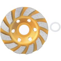 4-Zoll-Diamantschleifrad – Diamantscheibe in Schüsselform – Schleifstein, Beton, Granit – Schleifwerkzeug von GRID COOL