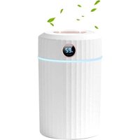 Aromadiffusor-Luftbefeuchter, 2-Liter-Ultraschall-Luftbefeuchter mit 7-farbiger LED-Beleuchtung, Aromadiffusor mit zwei Düsen Aromadiffusor-Luftbefeuchter, 2-Liter-Ultraschall-Luftbefeuchter mit 7-farbiger LED-Beleuchtung, Aromadiffusor mit zwei Düsen von GRID COOL