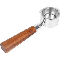 Bodenloser Siebträger für EC680/EC685 Filter – Edelstahl – mit Filterkorb und Holzgriff – 51 mm Bodenloser Siebträger für EC680/EC685 Filter – Edelstahl – mit Filterkorb und Holzgriff – 51 mm von GRID COOL