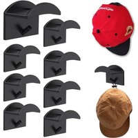 Cap Rack, 10 PCS Selbstklebende Hutablage Baseballmütze Aufbewahrung Wandhalterung Kein Bohren Kappenhalter Haken Hutaufhänger Organizer für Cap Rack, 10 PCS Selbstklebende Hutablage Baseballmütze Aufbewahrung Wandhalterung Kein Bohren Kappenhalter Haken Hutaufhänger Organizer für von GRID COOL