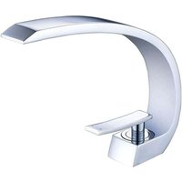 Chrom-Waschtischarmatur mit Zulaufschlauch, einzigartiges Design, Einloch-Waschtischarmatur, Waschtisch-Mischbatterie Chrom-Waschtischarmatur mit Zulaufschlauch, einzigartiges Design, Einloch-Waschtischarmatur, Waschtisch-Mischbatterie von GRID COOL