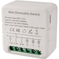 Das Tuya WiFi Smart Dimmer Switch Module unterstützt dimmbare LED-Leuchten mit 2-Wege-Steuerung und ist mit Heimbeleuchtung kompatibel. Das Tuya WiFi Smart Dimmer Switch Module unterstützt dimmbare LED-Leuchten mit 2-Wege-Steuerung und ist mit Heimbeleuchtung kompatibel. von GRID COOL
