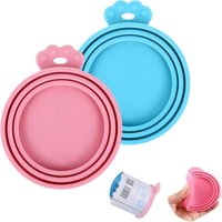 Dosendeckel - Tierfutterdosendeckel - Silikonhülle für Tiere - Silikondosendeckel für Hunde und Katzen - Universal-Futterdeckel - Mehrere Größen Dosendeckel - Tierfutterdosendeckel - Silikonhülle für Tiere - Silikondosendeckel für Hunde und Katzen - Universal-Futterdeckel - Mehrere Größen von GRID COOL