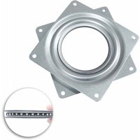 Drehplatte mit quadratischem Lager, 1 Stück Drehplatte mit quadratischem Drehteller 360-Grad-Drehung 10 cm kugelgelagerter Drehteller für Bürotische, Drehplatte mit quadratischem Lager, 1 Stück Drehplatte mit quadratischem Drehteller 360-Grad-Drehung 10 cm kugelgelagerter Drehteller für Bürotische, von GRID COOL