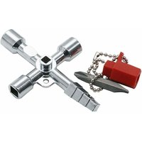 Elektrischer Kabinett-Dreikantschlüssel Universal-Vierkantschlüssel für Zugschaltschrank Aufzug Multifunktionales Handwerkzeug Elektrischer Kabinett-Dreikantschlüssel Universal-Vierkantschlüssel für Zugschaltschrank Aufzug Multifunktionales Handwerkzeug von GRID COOL