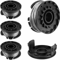 Fadenspule für BOSCH EasyGrassCut 18 23 26 Art 23 26 Rasentrimmer Ersatzteile (BOSCH F016800569 / F16800385, 4 Stück) von GRID COOL