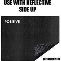 Feuerfeste Kaminmatte – Bodengrillmatte – Grillmatte – feuerhemmende Kaminfrontmatte – Bodenschutz für Herd, Kamin, Grill und Grill 100 x 120 cm von GRID COOL