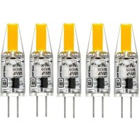 G4 LED 220V 3W 2700K warmweiß 160LM, Silikonbirnen ersetzen herkömmliche 30W Halogenbirnen, 5er Pack G4 LED 220V 3W 2700K warmweiß 160LM, Silikonbirnen ersetzen herkömmliche 30W Halogenbirnen, 5er Pack von GRID COOL