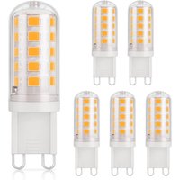 G9 LED-Lampe 3 W, 430 lm, entspricht 40 W Halogen, warmweiß 3000 K, 220-240 V, CRI85, nicht dimmbar, energiesparend, Keramiksockel, G9 LED-Lampe 3 W, 430 lm, entspricht 40 W Halogen, warmweiß 3000 K, 220-240 V, CRI85, nicht dimmbar, energiesparend, Keramiksockel, von GRID COOL