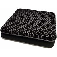 Gel-Sitzkissen Gelkissen, Orthopädisches Sitzkissen mit rutschfestem Bezug und mit innovativer Wabenkonstruktion Gelkissen für Auto, Büro und Gel-Sitzkissen Gelkissen, Orthopädisches Sitzkissen mit rutschfestem Bezug und mit innovativer Wabenkonstruktion Gelkissen für Auto, Büro und von GRID COOL