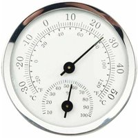 Hygrometer Thermometer Innentemperatur Feuchtigkeitssensor Monitor Detektor Messungen für Haus Garage Gewächshaus Weinkeller, Silber, Hygrometer Thermometer Innentemperatur Feuchtigkeitssensor Monitor Detektor Messungen für Haus Garage Gewächshaus Weinkeller, Silber, von GRID COOL
