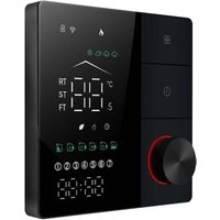 Intelligenter elektrischer Heizungsthermostat, WLAN-fähiger Klimaanlagenthermostat mit KI-gestützter App-Steuerung, digitalem LED-Touchscreen und Intelligenter elektrischer Heizungsthermostat, WLAN-fähiger Klimaanlagenthermostat mit KI-gestützter App-Steuerung, digitalem LED-Touchscreen und von GRID COOL