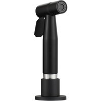 Küchenarmatur ausziehbare Brause aus Edelstahl für Küchenspüle mit 1,5 m Schlauch, Küchenbrause-Komplettset, schwarz, WS030CF Küchenarmatur ausziehbare Brause aus Edelstahl für Küchenspüle mit 1,5 m Schlauch, Küchenbrause-Komplettset, schwarz, WS030CF von GRID COOL