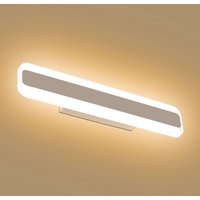 LED Badezimmerspiegelleuchte 40CM 3000K Warmweiß, 15W Badezimmerbeleuchtung, LED Innen Badezimmer Wandleuchte 230V 1000LM, Aufsteckspiegel, Schrank, von GRID COOL