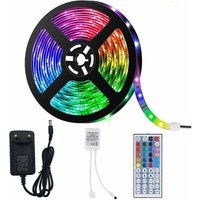 LED-Leuchten mit Fernbedienung 5050 RGB 5m lang 150LED 24 Tasten und Netzteil LED-Leuchten mit Fernbedienung 5050 RGB 5m lang 150LED 24 Tasten und Netzteil von GRID COOL