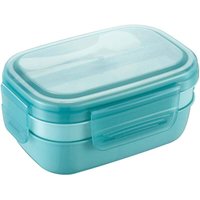 Lunchbox, 1900 ml Lunchbox, 5-Fächer-Lunchbox mit Geschirr, mikrowellengeeignete Snackbox für Erwachsene und Kinder von GRID COOL