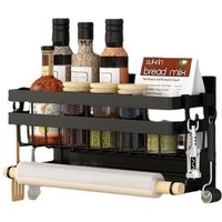 Magnetisches Kühlschrankregal Magnetisches Gewürzregal Gewürzregal Lagerregal Ideal für Kühlschrank Magnetisches Kühlschrankregal Magnetisches Gewürzregal Gewürzregal Lagerregal Ideal für Kühlschrank von GRID COOL