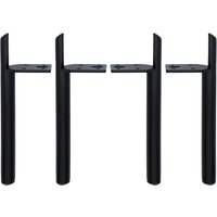 Möbelbeine, 4 Stück Sofabeine aus Metall schwarz Möbelbeine, 4 Stück Sofabeine aus Metall schwarz von GRID COOL