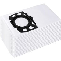 Packung mit 15 Staubsaugerbeuteln für Kärcher 2.863-006.0 Vliesfilterbeutel 487 WD4 WD5 WD6 WD5P WD6P Premium MV4 MV5 MV6 Filterbeutel für Nass- und von GRID COOL