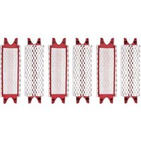 Packung mit 6 Ersatz-Mikrofaser-Wischmoppköpfen für Vileda Ultramax Wischmopp von GRID COOL