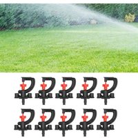 Refraktionsdüsen-Sprühsystem, 10 Refraktionsdüsen Typ G, Mikro-Rotationsdüsen-Sprinkler für Gewächshäuser von GRID COOL