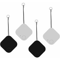 Schlüsselfinder, 4 Stück Schlüsselfinder Anti-Lost Bluetooth Tracker mit APP, Multifunktionaler Objektfinder zum Auffinden von Schlüsseln, Handys, von GRID COOL