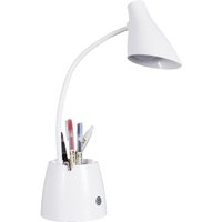 Schreibtischlampe, dimmbare LED-Schreibtischlampe mit 3 Lichtmodi, 2000 mAh wiederaufladbare Kinder-Schreibtischlampe mit Stifthalter und Schreibtischlampe, dimmbare LED-Schreibtischlampe mit 3 Lichtmodi, 2000 mAh wiederaufladbare Kinder-Schreibtischlampe mit Stifthalter und von GRID COOL
