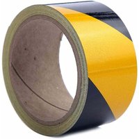 Scotch selbstklebendes reflektierendes Klebeband, gelb und schwarz, 50 mm x 25 m, Gefahrenwarnband, Bodenmarkierung, PVC-Markierungsband für Scotch selbstklebendes reflektierendes Klebeband, gelb und schwarz, 50 mm x 25 m, Gefahrenwarnband, Bodenmarkierung, PVC-Markierungsband für von GRID COOL