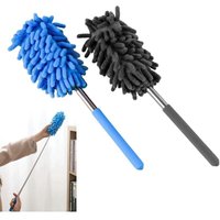 Teleskop-Staubwedel, 2er-Pack, ausziehbarer Staubwedel mit Teleskopgriff, lang für Spinnweben, 75 cm ausziehbarer Staubwedel, einfache Staubentfernung Teleskop-Staubwedel, 2er-Pack, ausziehbarer Staubwedel mit Teleskopgriff, lang für Spinnweben, 75 cm ausziehbarer Staubwedel, einfache Staubentfernung von GRID COOL