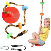 Trapez für Schaukel, Trapez für Spielset, Holztrapez mit Ringen, Trapezschaukel für Kinder im Freien, Holztrapez, Holzschaukel für Kinder im Freien von GRID COOL