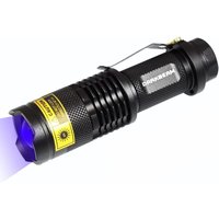 UV-Taschenlampe 365 nm Schwarzlicht-UV-LED-Mini-Taschenlampen-Detektor UV-Taschenlampe 365 nm Schwarzlicht-UV-LED-Mini-Taschenlampen-Detektor von GRID COOL